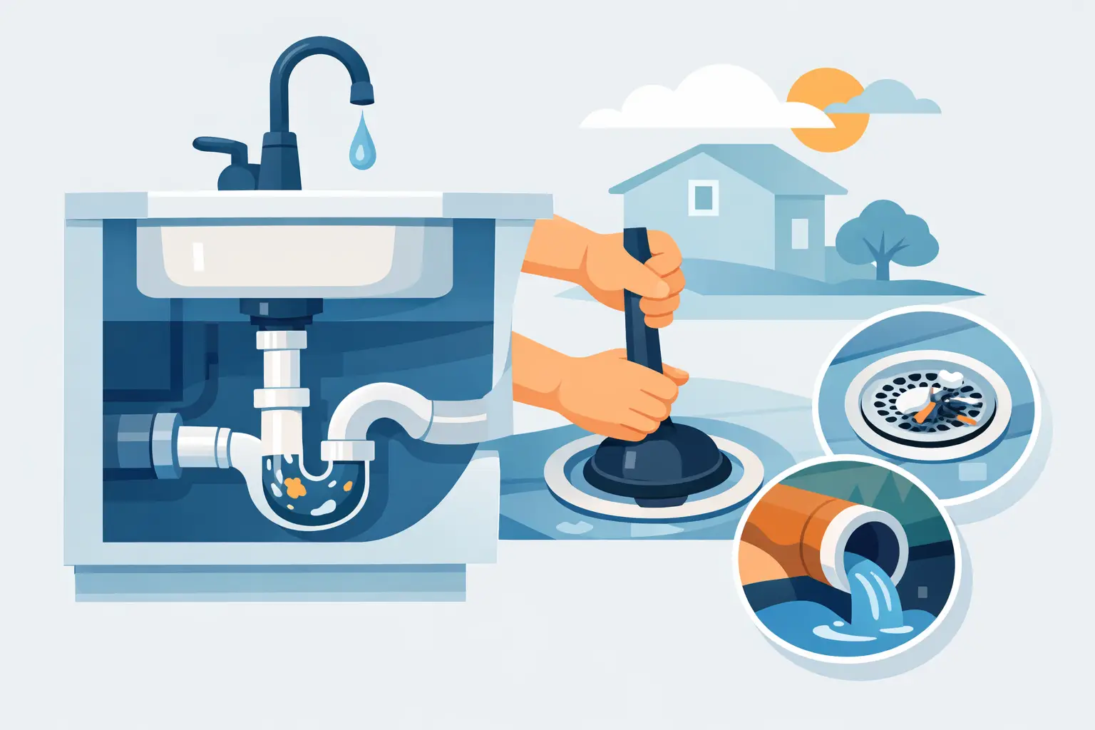 How to Prevent Drain Backups at Home