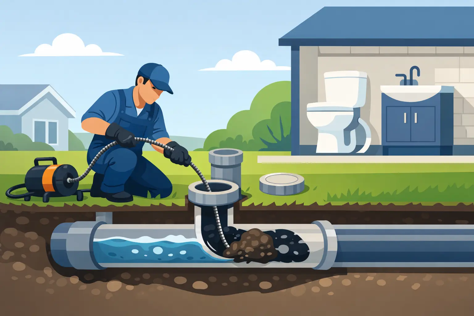 Main Sewer Line Cleanout Service Explained