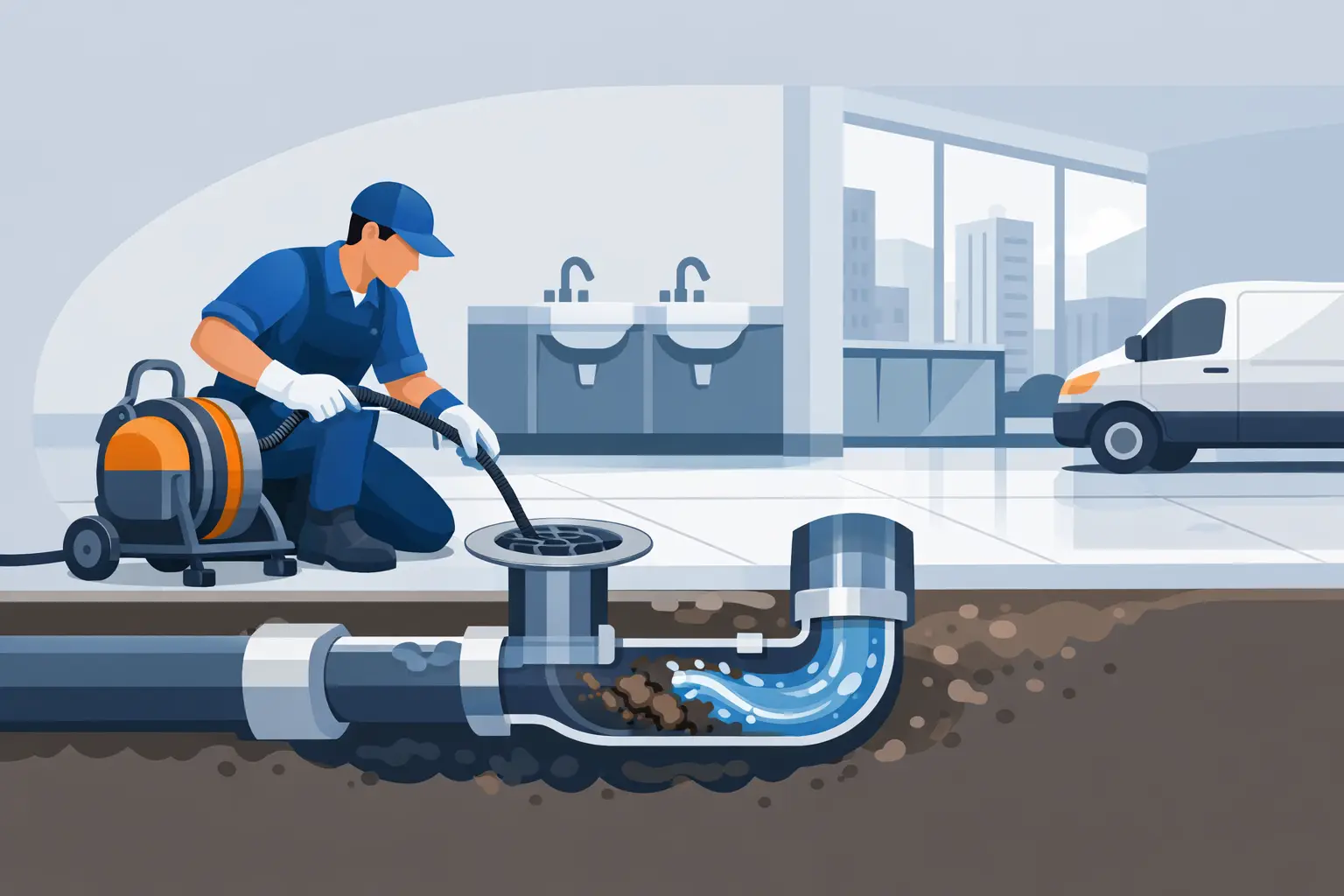 When to Call a Commercial Drain Cleaning Service