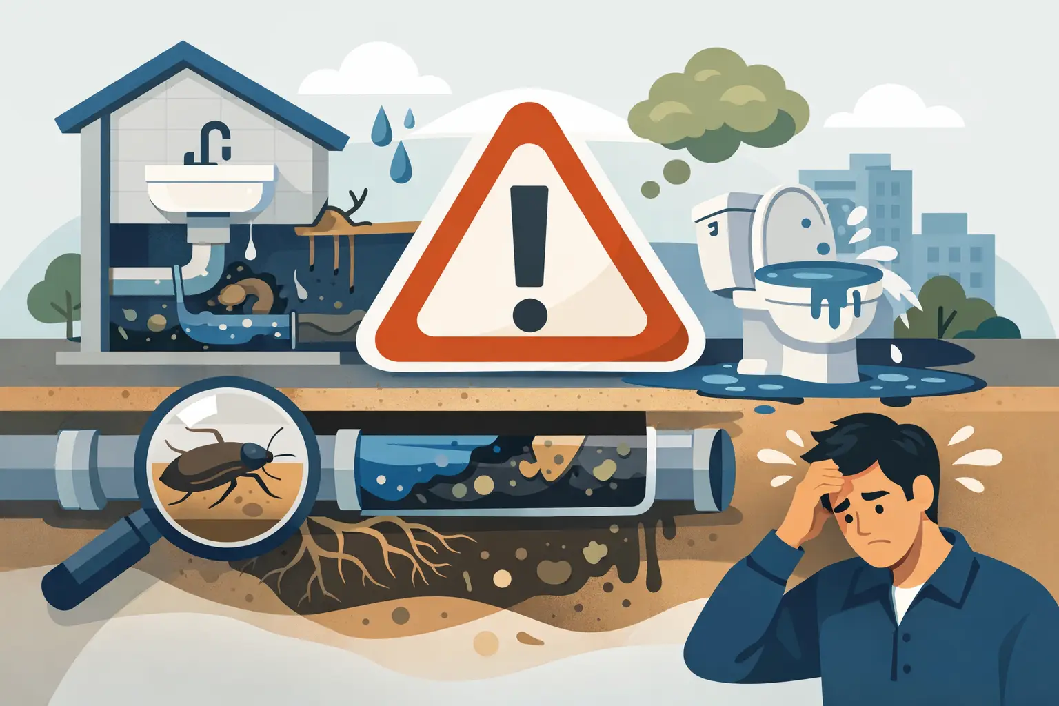10 Warning Signs of Sewer Blockage to Catch Early