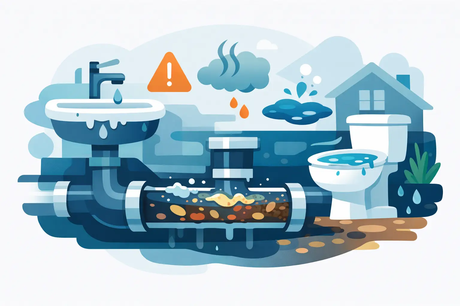 9 Mainline Clog Warning Signs You Shouldnt Ignore - Drain Cleaning Experts in Burlington, IA 9 Mainline Clog Warning Signs You Shouldn't Ignore