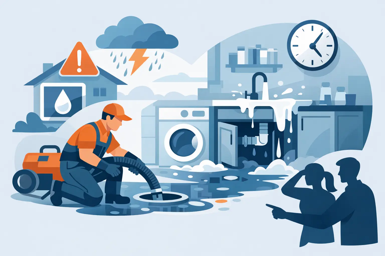 Emergency Sewer Backup Service: What to Do Fast