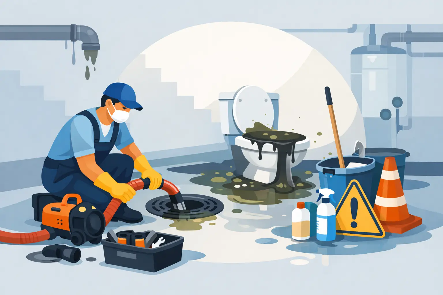 How to Handle Sewage Backup Safely