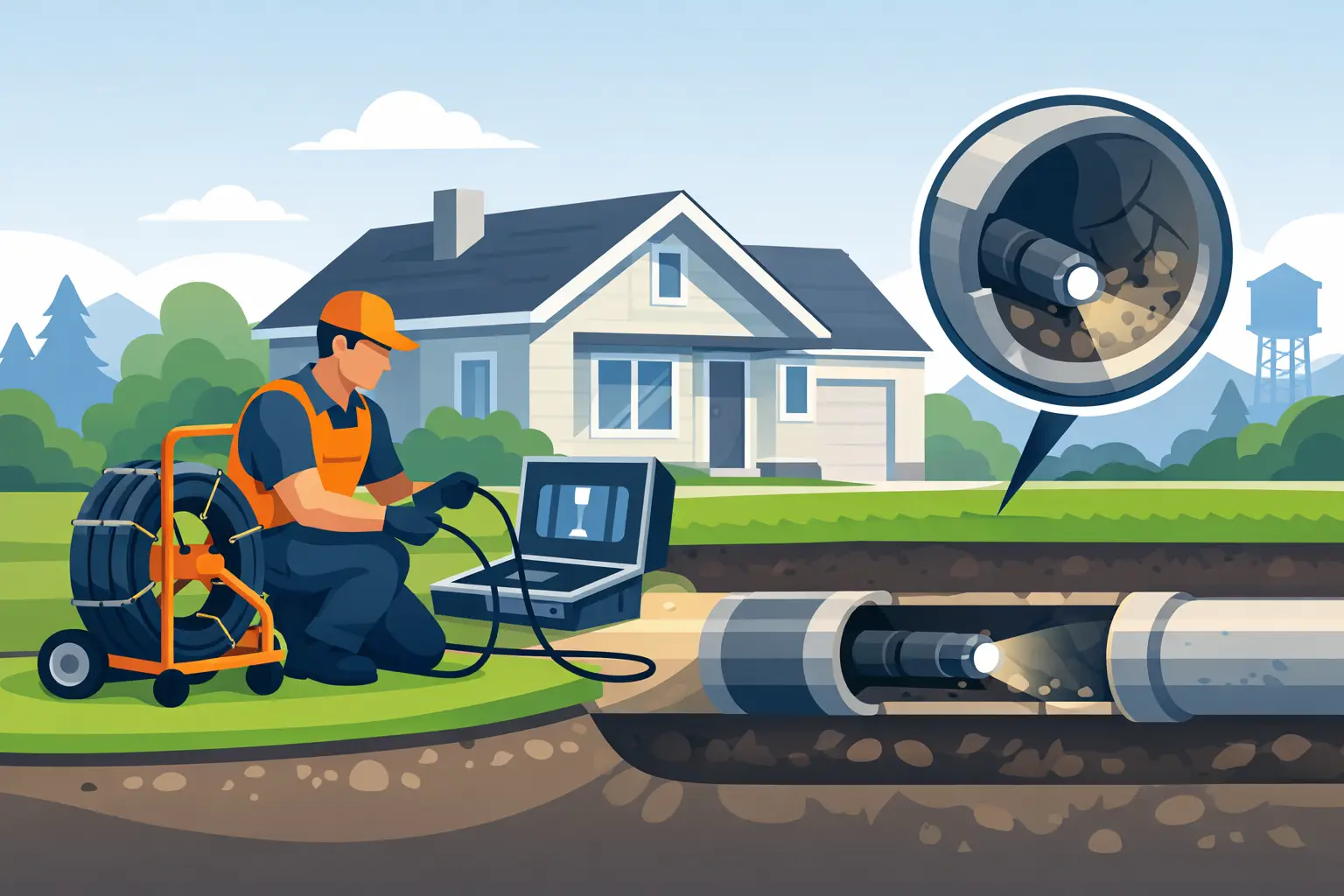 Sewer Inspection Burlington Homeowners Can Trust
