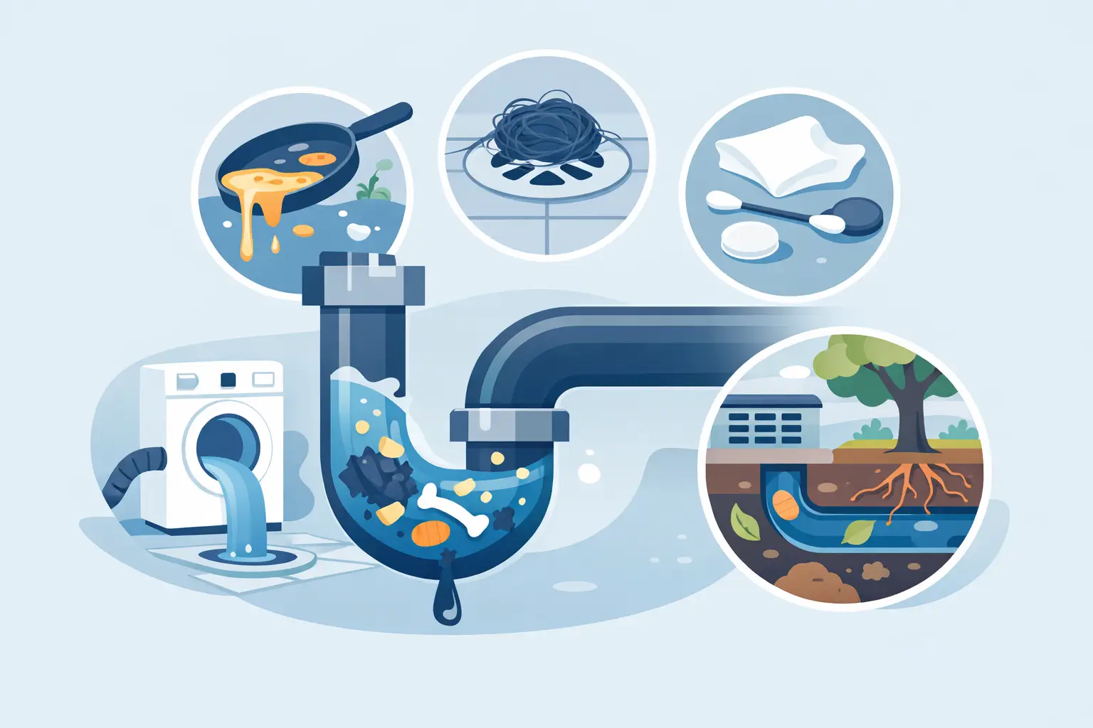 Top Causes of Recurring Backups in Your Drains