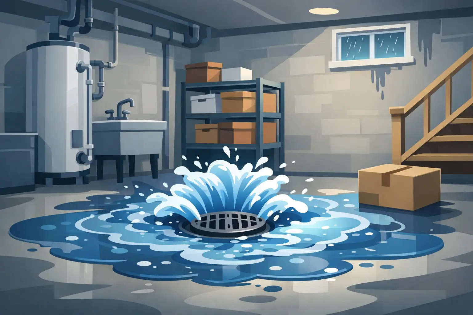 What Causes a Basement Floor Drain to Overflow?