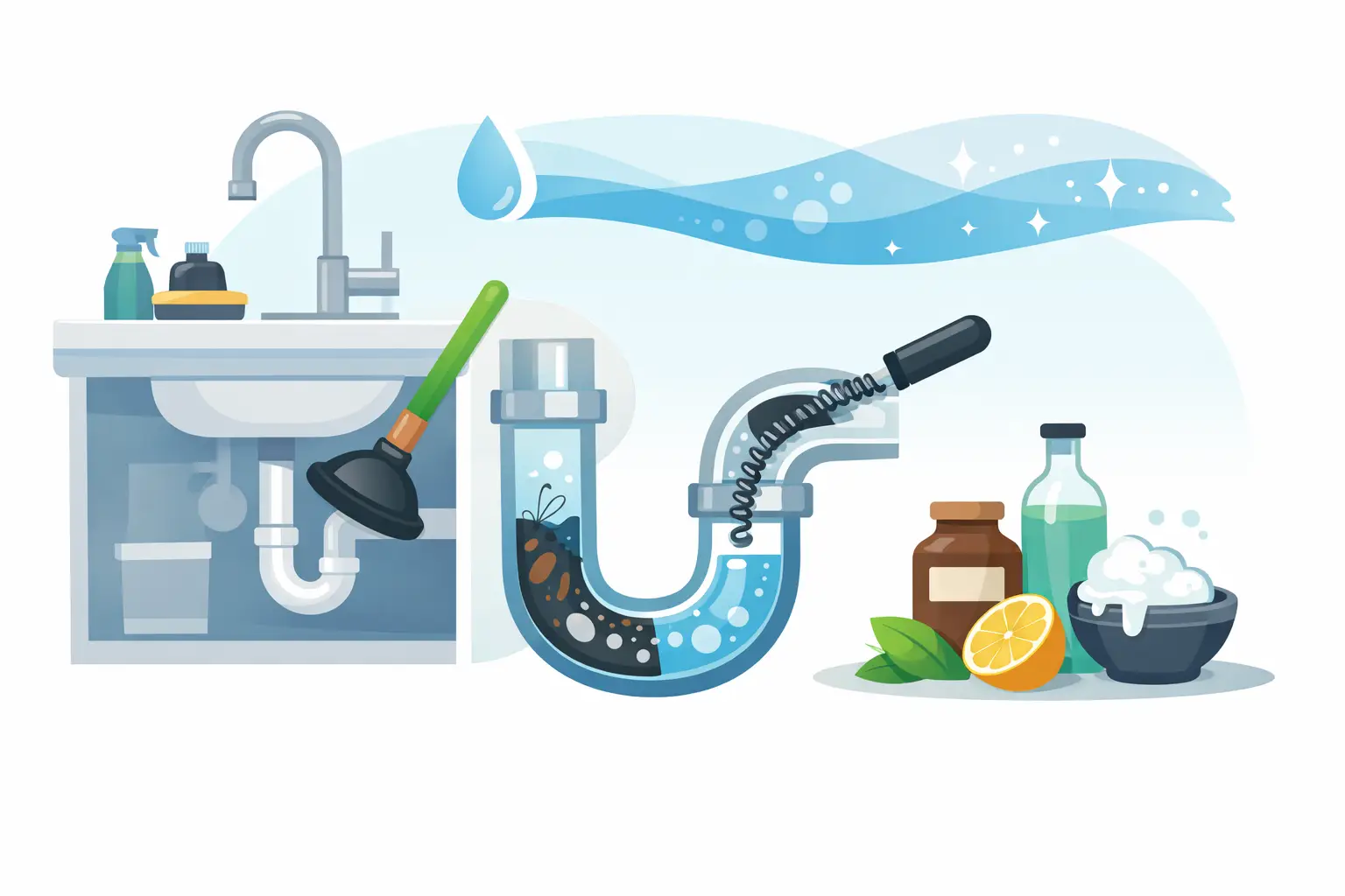 Chemical Free Drain Cleaning That Actually Works