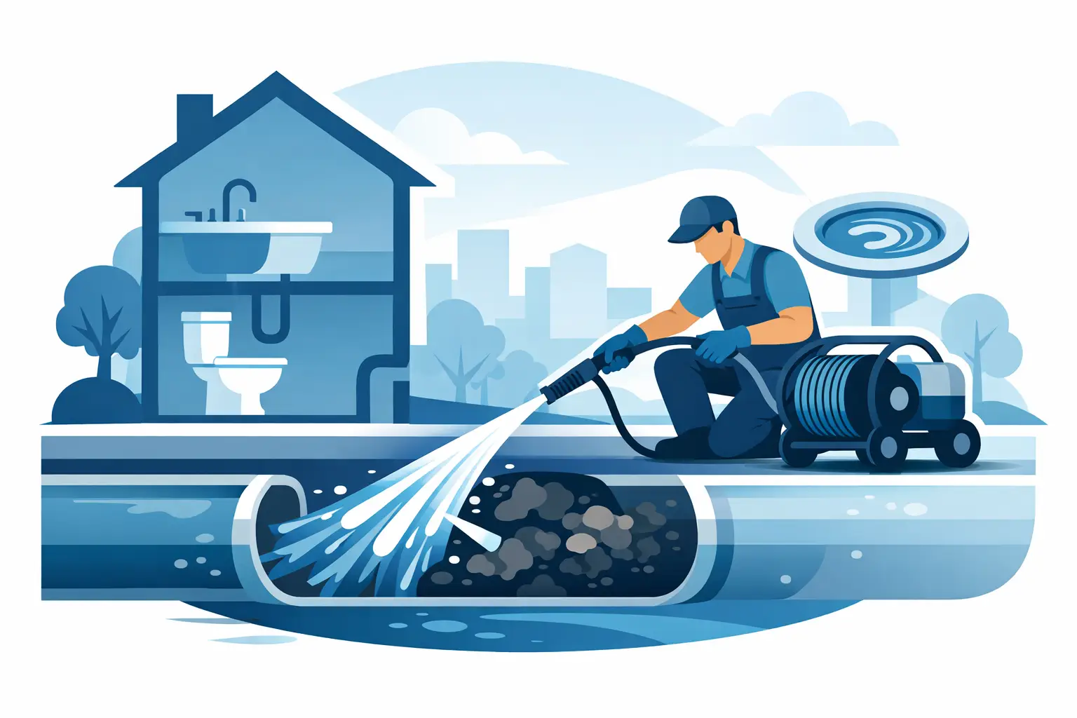 Hydro Jetting Homeowner Guide for Tough Clogs
