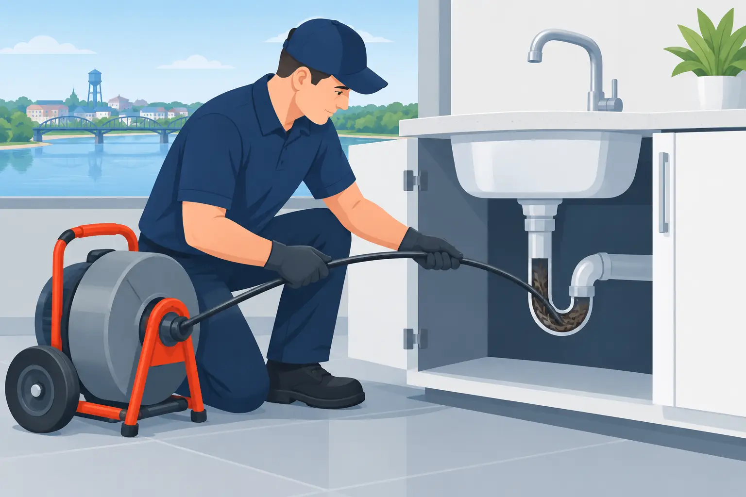 Drain Cleaning Oquawka IL for Tough Clogs
