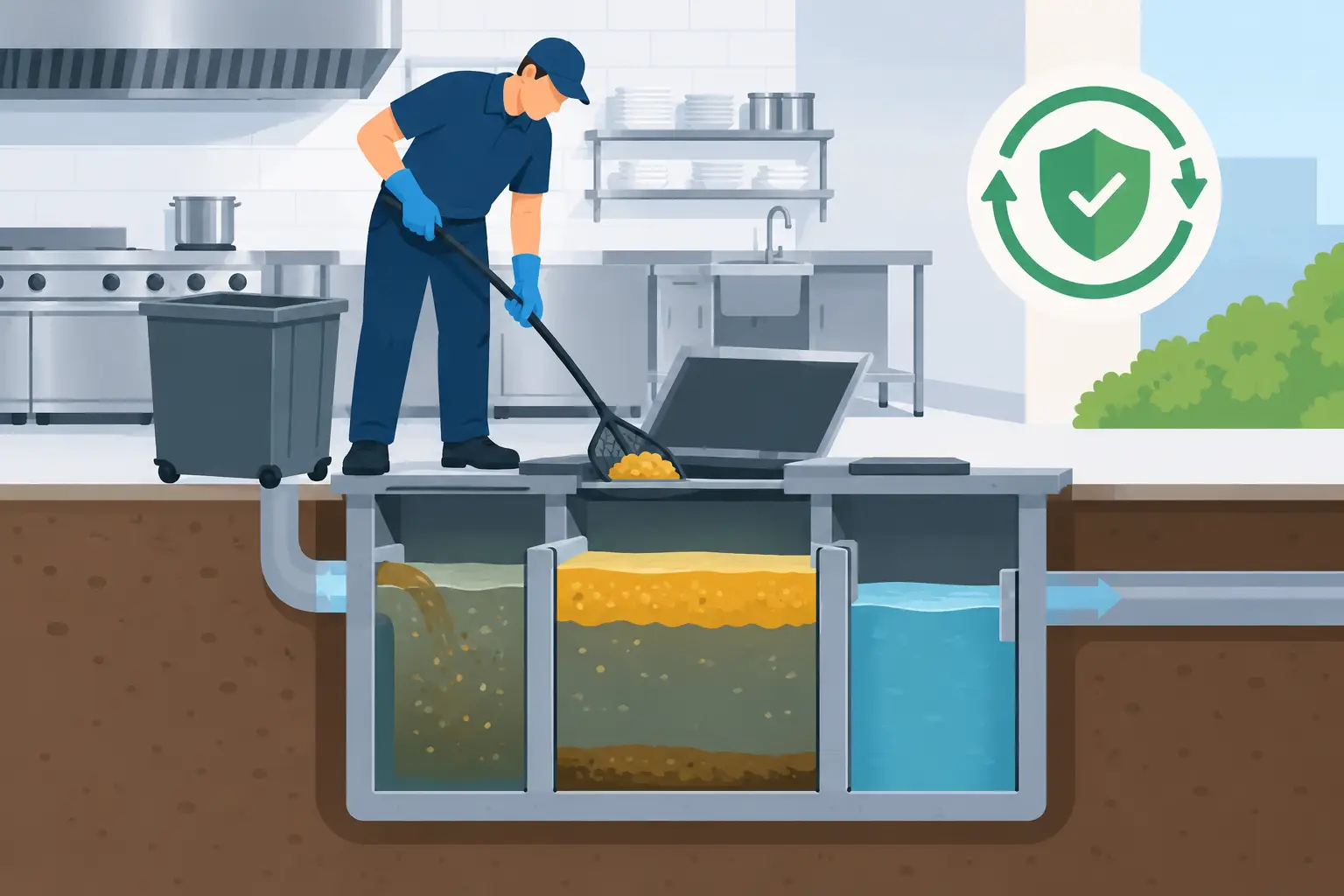 Grease Trap Management That Prevents Shutdowns