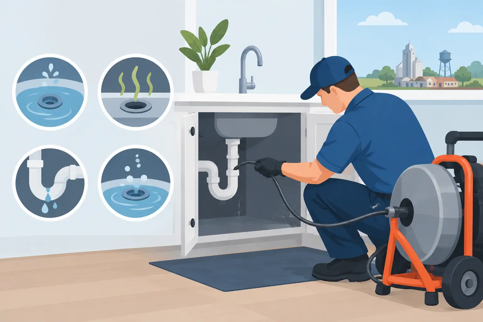 Drain Cleaning in Biggsville, IL: Signs to Call