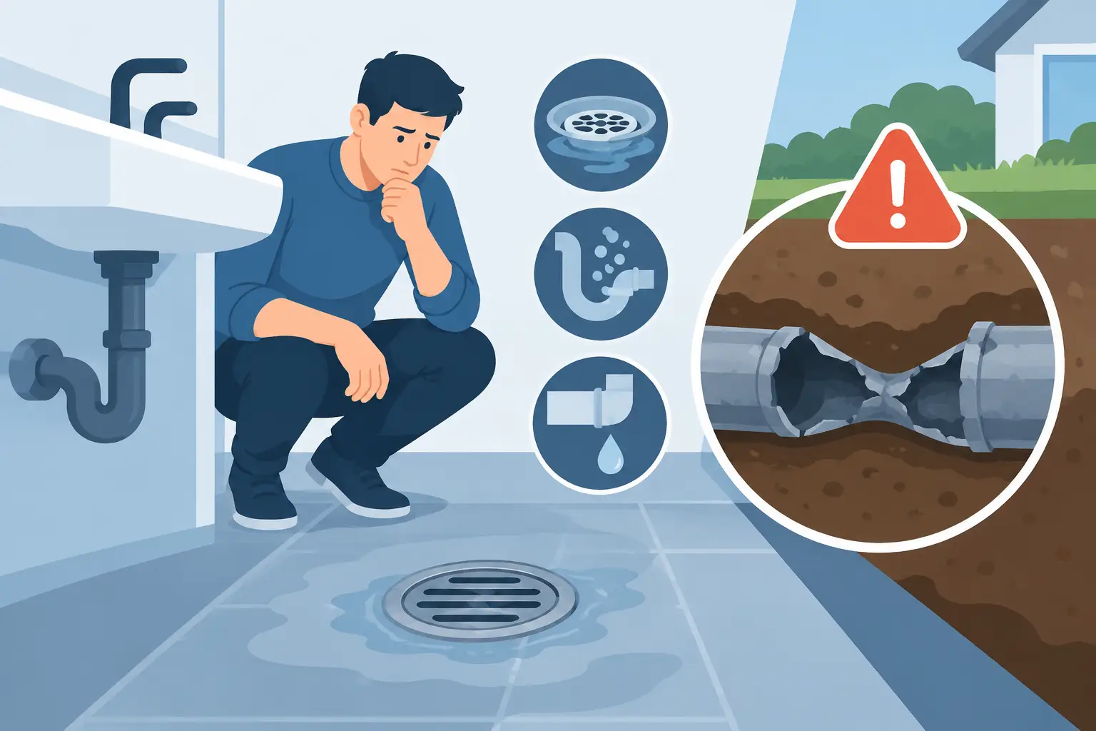 Top Signs of Drain Collapse You Shouldn’t Ignore